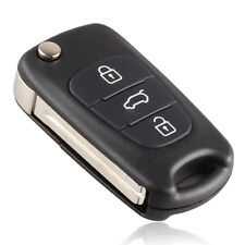 For Hyundai I20i30ix35i35 Uncut Remote Folding Key Shell Case 3 Button Fob