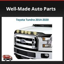 Avs Black Hood Protector Shield Wlight 753094 Fits 2014-2020 Toyota Tundra