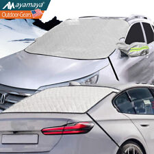 Magnetic Car Windshield Rear Snow Cover Sun Shade Protector Winter Frost Guard