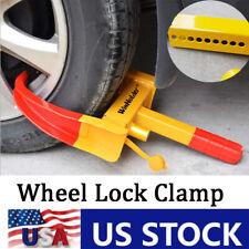 Heavy Duty Anti-theft Wheel Lock Clamp Security Boot Tire Claw Trailer Truck Usa
