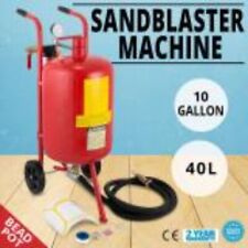 Sand Blaster 10gal Pot Sandblaster 125 Psi Pressure Sand Blasting Complete Kit