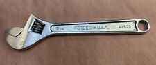 Vintage Craftsman 12 Adjustable Cresent Wrench 44605 Made In Usa