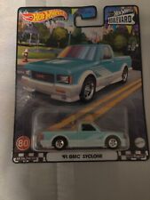 2023 Hot Wheels Premium Boulevard 91 Gmc Syclone Real Riders 80 Excellent Vhtf