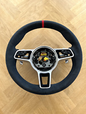 Porsche Macan 981 991 Cayenne 911 Steering Wheel Alcantara