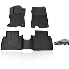For 2008-2012 Honda Accord Floor Mats 3d Tpe Floor Liners All Weather Odorless