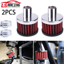 2pcs High Flow Racing 34 Small Air Filter Motorcycle Turbo Cold Air Intake Us