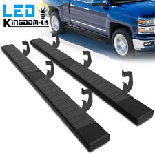 Running Boards For 07-18 Silveradosierra 1500 Doubleextended Cab 6 Step Bars