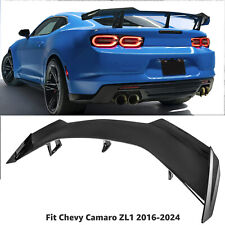 For 6th Gen Chevy Camaro 16-up Zl1 1le Style Rear Trunk Wing Spoiler Gloss Black
