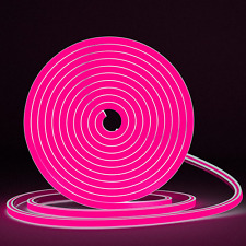 Neon Lights Pink Led Lights 16.4ft5m Led Strip Lights Led Signs Led Neon Flex
