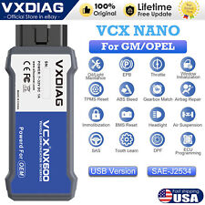Vxdiag Nx600 Obd2 Diagnostic Scanner Fit For Gmopel Key Programming Scan Tool