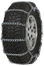 23575-15 23575r15 Tire Chains 5.5mm Link Cam Snow Traction Suv Light Truck Ice