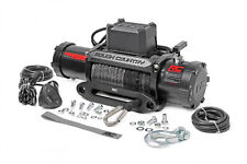 Rough Country Pro9500s Pro Series 9500lb Synthetic Rope Electric Winch