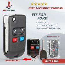 Upgraded Car Key Fob Keyless Entry Remote Fits Ford Lincoln Mercury Mazda 4b