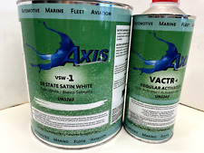 Axis Vsw-1 Satin White Un1263 Single Stage Urethane Car Auto Paint Kit
