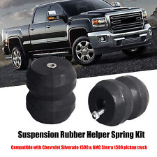 Rear Suspension Rubber Air Helper Spring Kit Ses For Chevy Gmc 1500 Pickup Truck