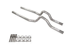 Dual Exhaust Kit 2.5 Aluminized No Muffler Rear Exit Fits 73-79 Ford F-series