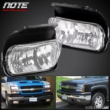 Bumper Fog Lights Lamps Leftright Fit For 2003-2006 Chevy Silverado Avalanche