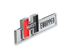 Hurst 1361000 Chrome Hurst Equipped Vehicle Emblem Badge Logo Abs Plastic