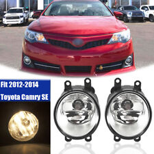 Fit 2012 2013 2014 Toyota Camry Se Front Bumper Halogen Fog Lights Lamps Lh Rh