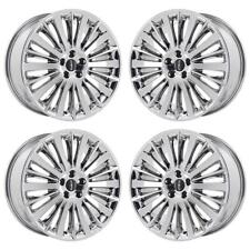 19 Lincoln Mkz Pvd Bright Chrome Wheels-h Rims Factory Oem 3955 Exchange 201...