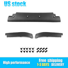 For 97-04 Corvette Ls1 Ls6 Front Spoiler Air Dam 3 Piece Kit With Mount Hardware
