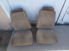 1980 Datsun 210 Front Bucket Seats Drivers Side And Passenger Side