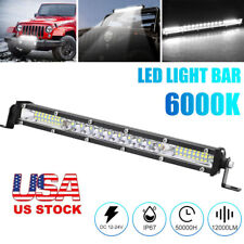 20inch 1520w Led Light Bar Flood Spot Combo For Jeep Offroad Driving Truck Suv