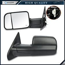 Updated Style For 03-08 Dodge Ram 1500 2500 3500 Power Heated Tow Mirrors Pair