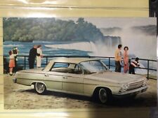 1962 Chevy Chevrolet Impala Sport Sedan Dealer Issued Postcards Lot Of Two Cards