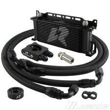 An10 15 Row Oil Cooler Kit With Thermostatic For Subaru Brz 13-19 Scion Fr-s Bk