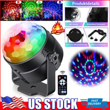 Disco Party Light Strobe Dj Ball Sound Activated Bulb Led Rotating Night Lamp