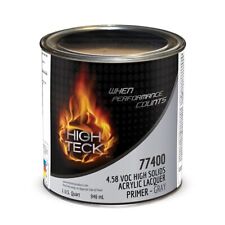 High Teck 77400 High Solids Acrylic Lacquer Primer Surfacer Gray 1qt