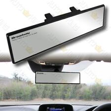 Universal Flat 240mm Wide Broadway Clear Interior Clip On Rear View Mirror