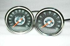 Smith Replica Speedometer Tachometer Pair 150 Mph Grey For Triumph Bsa Norton