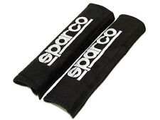 Sparco 01090r3nr Racing Alcantara Seat Belt Tuning Harness Shoulder Pads Black