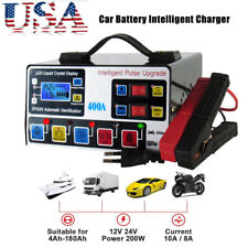 Heavy Duty 400a Car Battery Charger 12v24v Smart Automatic Pulse Repair Trickle
