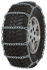 23575-15 23575r15 Tire Chains 5.5mm Link Non-cam Snow Traction Suv Light Truck