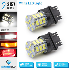 2x 3157 3057k 3357a 6000k White 45-smd 195lm Reverse Backup Led Lamp Light Bulbs