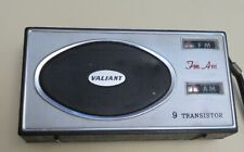 Valiant Coat Size 9 Transistor Transistor Am Fm Radio