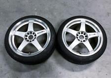 Jdm Nismo Lmgt4 8.5j 32 2wheels Set Nismo Rays 18 Inches No Tires