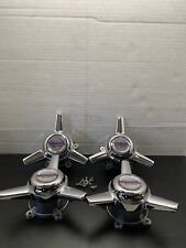 4 Old Style Ar Spinners Center Caps 5 Lug American Racing Wheels 218 Ar