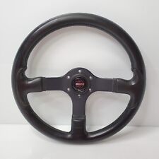 Rare Vintage 1994 Momo Type F35 Steering Wheel Leather 14 Black Italy