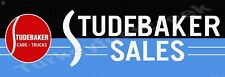 Studebaker Sales 6 X 18 Metal Sign