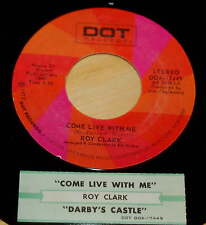 Roy Clark 45 Come Live With Me Darbys Castle Wts