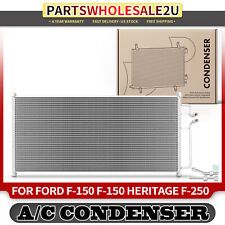 Ac Condenser Ac Air Conditioning W Bracket For Ford F-150 97-03 F-250 97-99