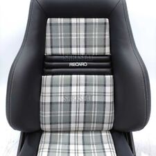 1 Seat Full Setrecaro Upholstery Kits Seat Covers For Lsb Gray Tartan Cross