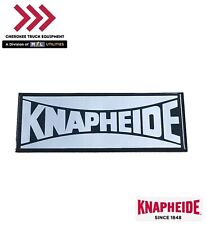 Knapheide 12314787 1.75 H X 4.50 W Black Silver Polyurethane Emblem
