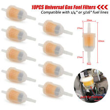 10pcs For 14 516 Line Small Engine 6-7mm Motor Inline Gas Oil Fuel Filter