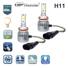 H8 H9 H11 Gp Thunder Led Headlight Kit 6000k Low Beam Fog Bulb Hid White 2 Bulbs
