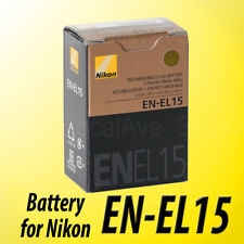 New En-el15 Battery For Nikon D600 D610 D750 D7100 D7200 D800 D810 V1 Us Seller